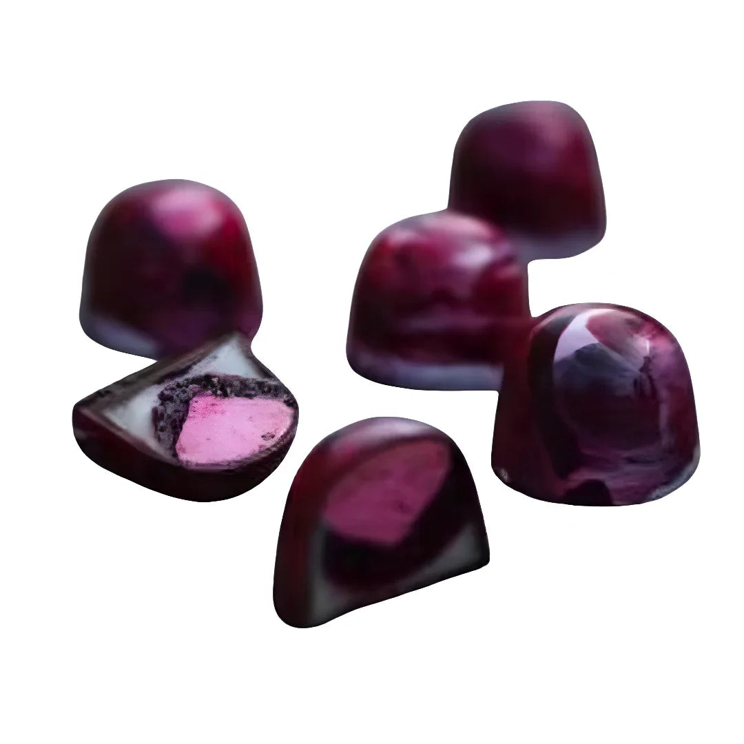 Amrutha Exports Fruit Filling Chocolate Black Currant - Orgoshops