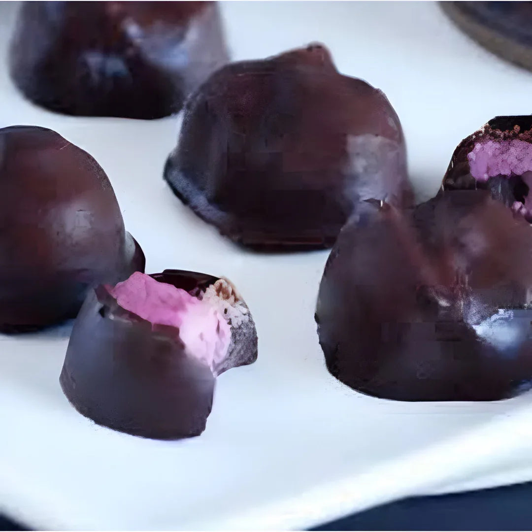 Amrutha Exports Fruit Filling Chocolate Black Currant - Orgoshops