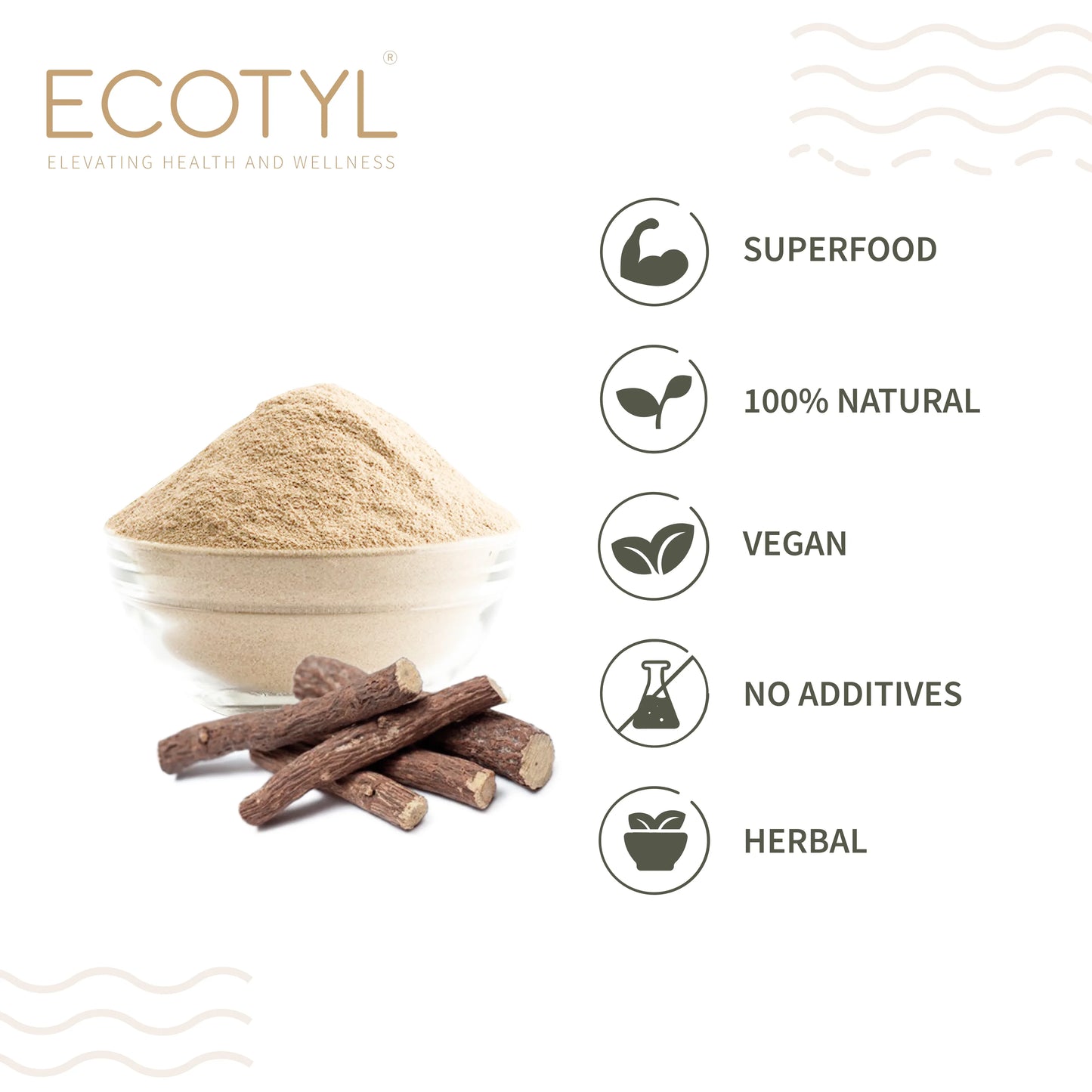 Ecotyl Ashwagandha Root Powder | Energy Booster - 100g - Orgoshops