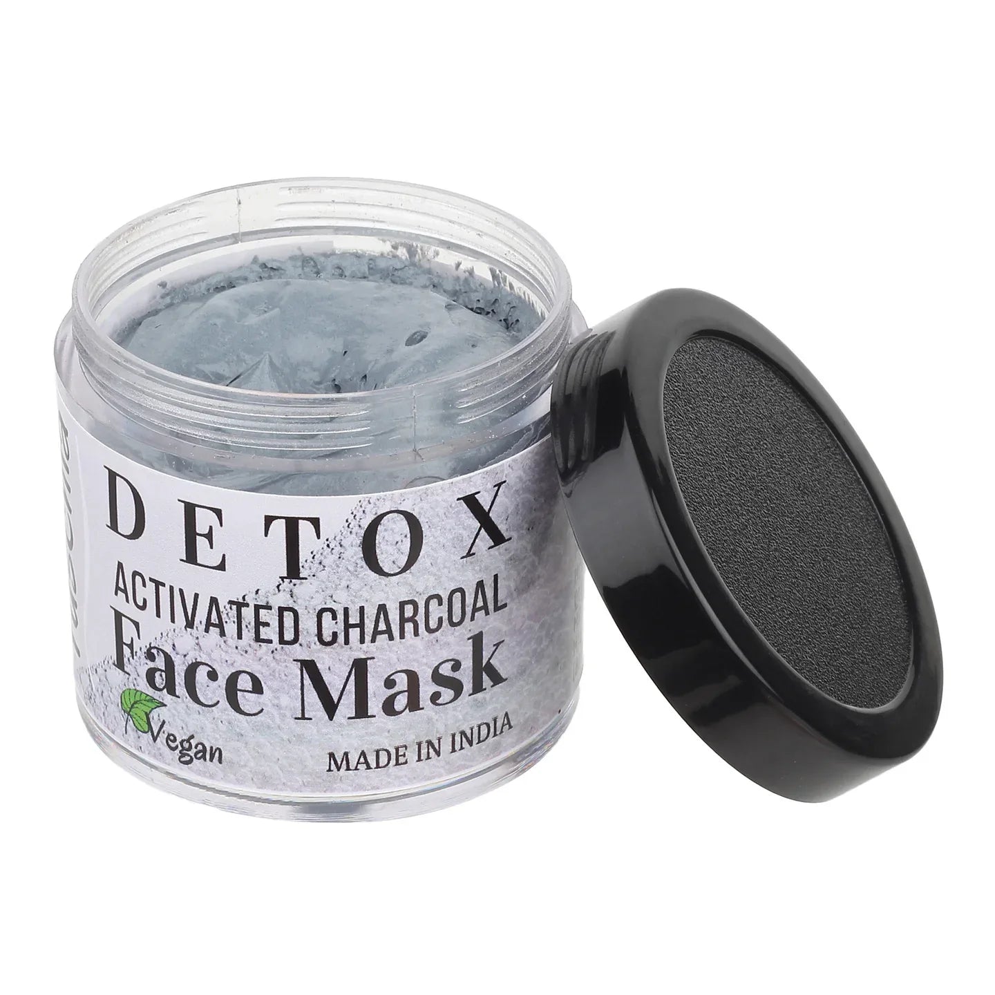 Fuschia Detox Face Mask - Activated Charcoal - 100gm - Orgoshops