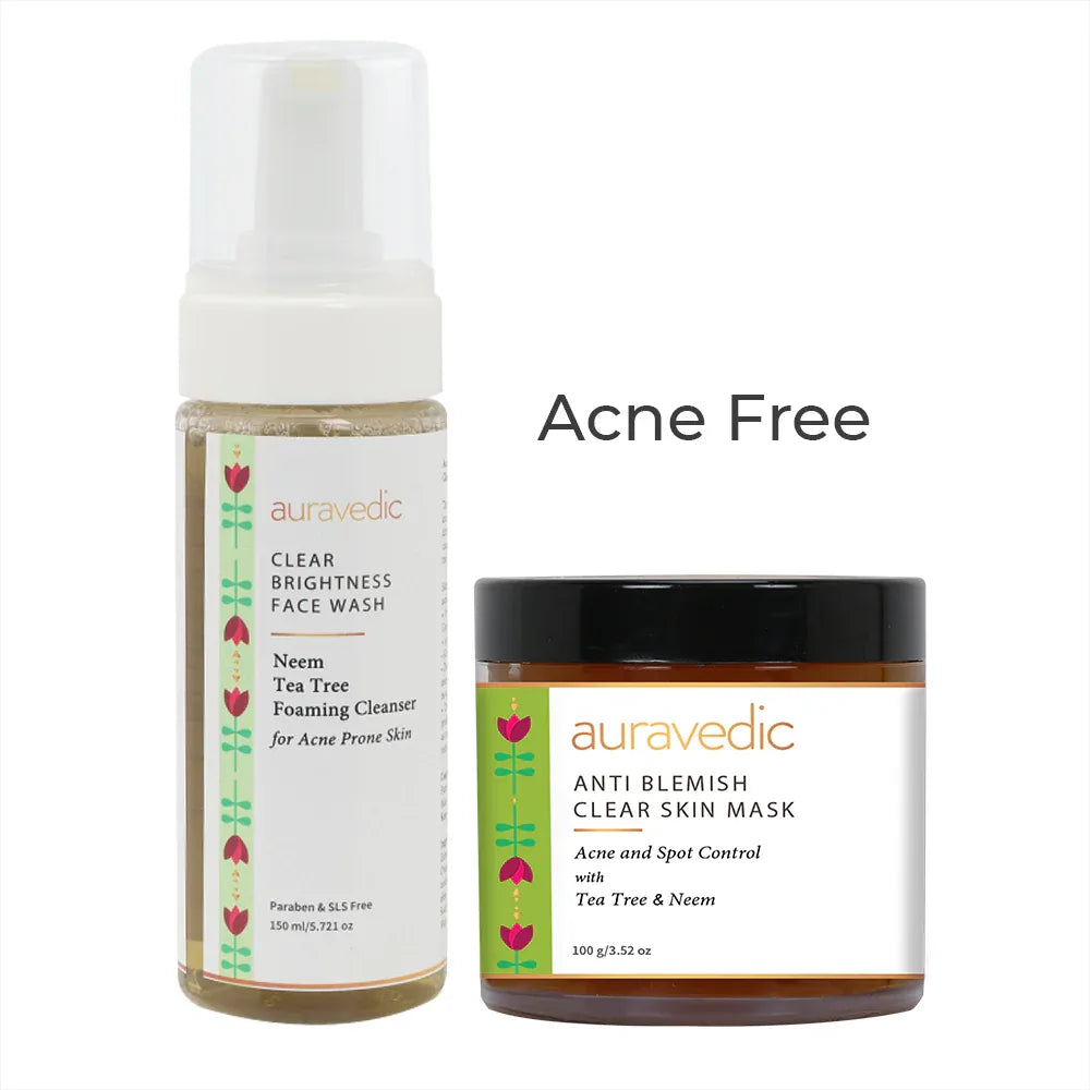 Auravedic Acne Free ( 100ml * 2 ) - Orgoshops