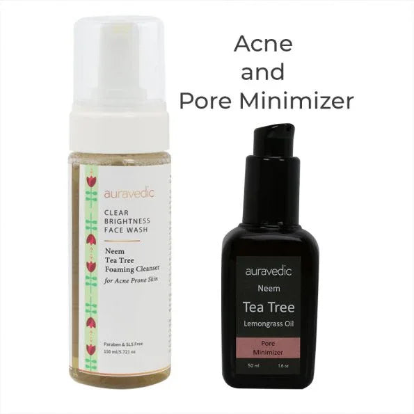 Auravedic Acne and Pore Minimizer ( 100ml * 2 ) - Orgoshops