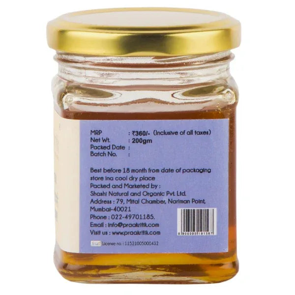 Praakritik Natural Adivasi Honey - 200g - Orgoshops