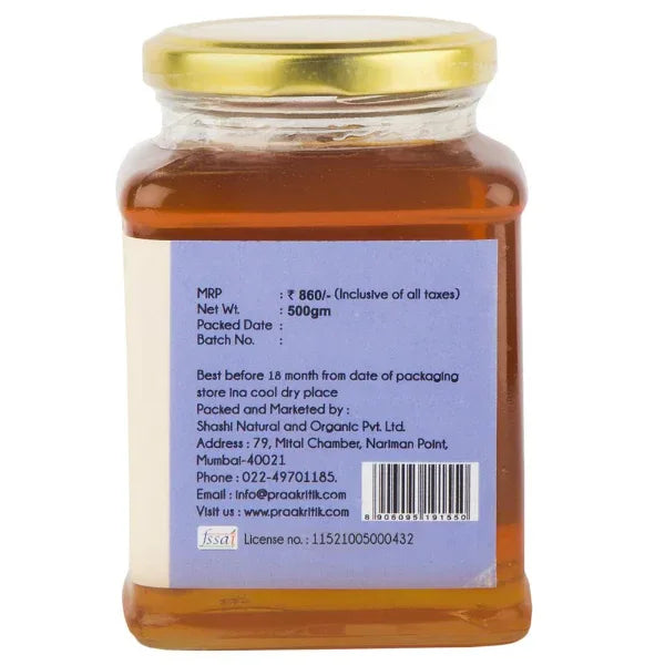 Praakritik Natural Adivasi Honey - 200g - Orgoshops