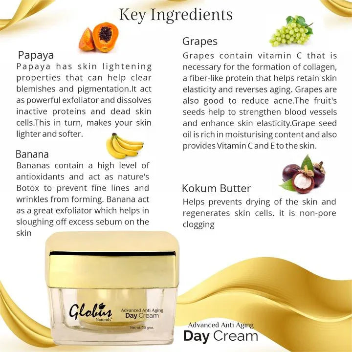 Advanced Anti Aging Day Cream 50gms - Orgoshops