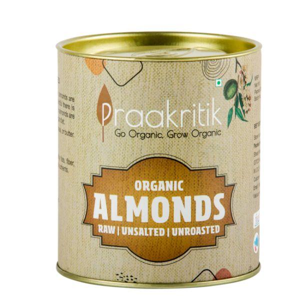Praakritik Organic Almonds California-200g - Orgoshops