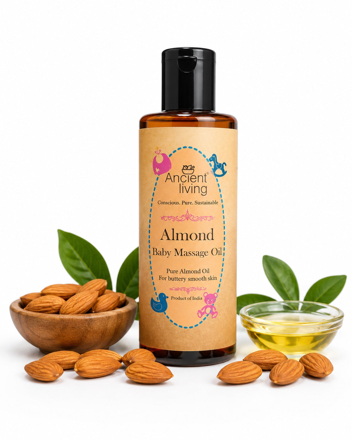 Anciant living Almond baby massage oil-100ml