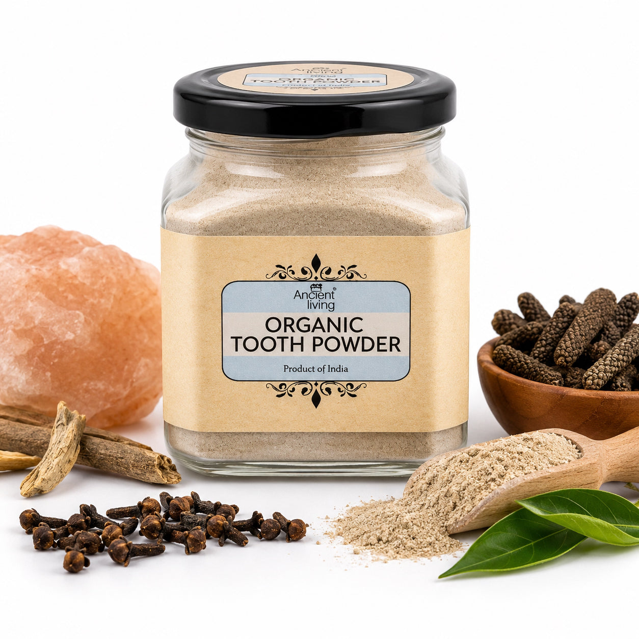 Ancient Living Organic Tooth Powder - 100 gm
