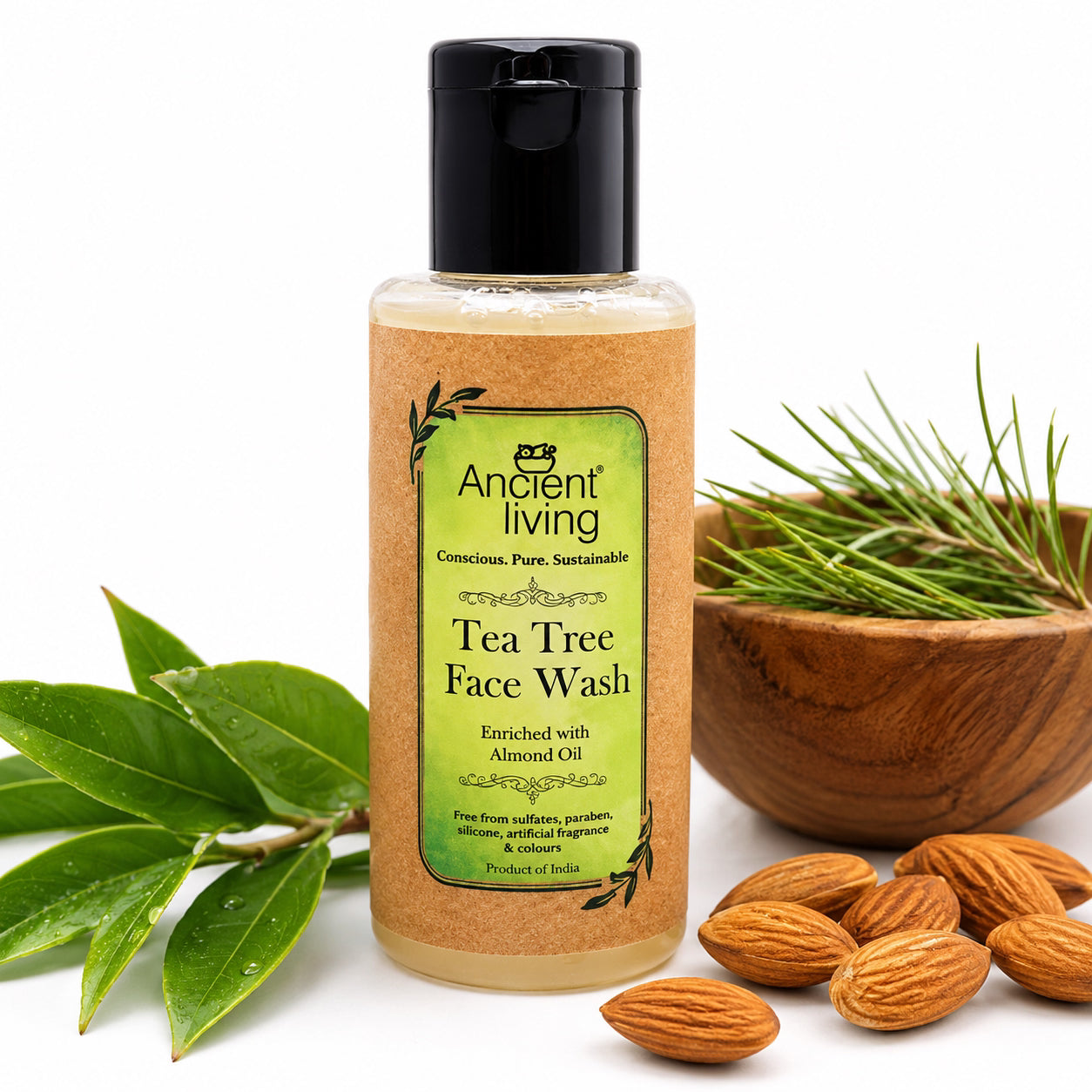 Ancient Living Tea Tree Face Wash - 50ml