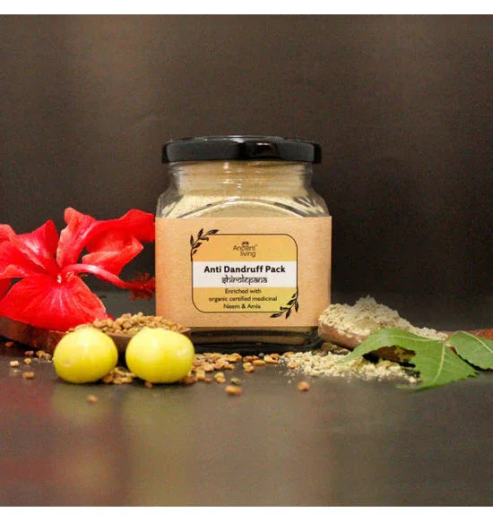 Anciant living Organic Anti Dandruff jar -100gm - Orgoshops