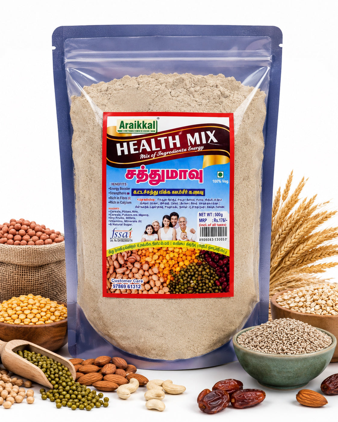 Araikkal : Health Mix Powder ( Pack of 3 )