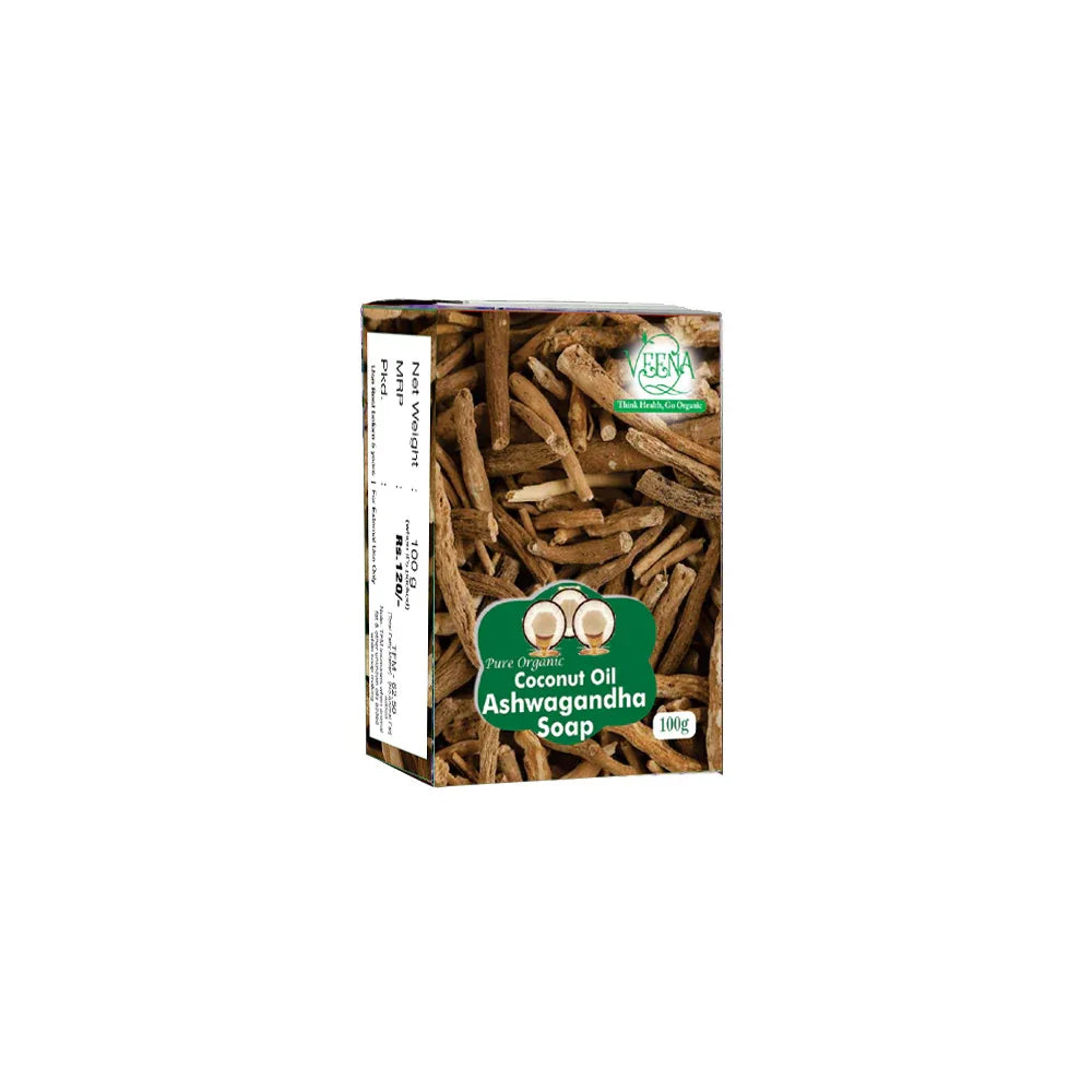 Veena Aswagandha Soap - 100 g ( Pack of 2 ) - Orgoshops