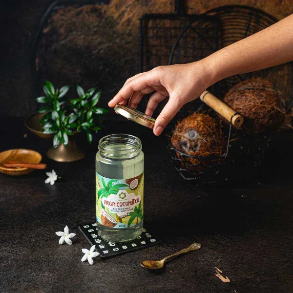 Neo Sanjivani Virgin Coconut Oil For Hair, Skin & Face - 400ml - Orgoshops