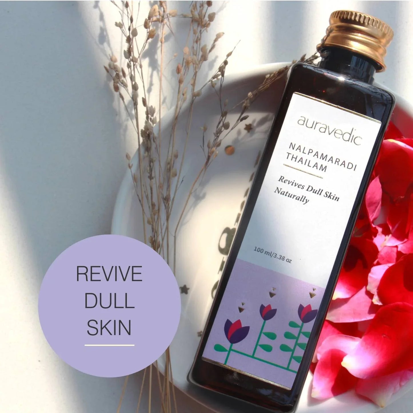 Auravedic Nalpamaradi Thailam - 100ml - Orgoshops