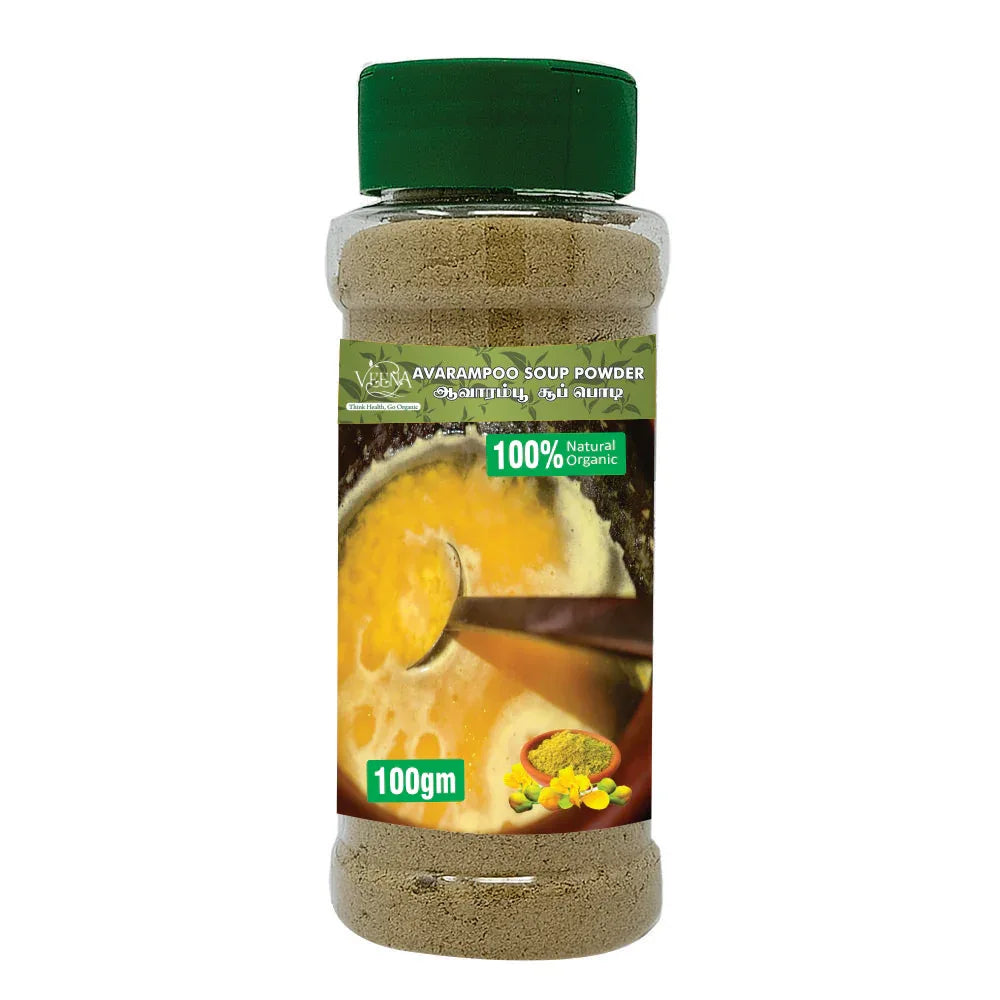 Veena : Avarampoo Soup Powder - 75 g (Pack of 3) - Orgoshops