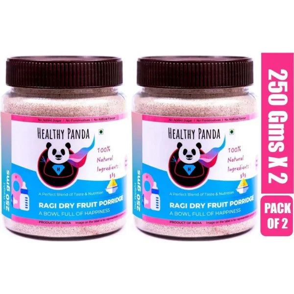 Healthy Panda : Ragi Dry Fruit Porridge / Cereal Mix - Orgoshops