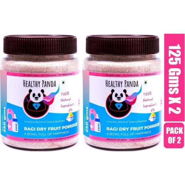 Healthy Panda : Ragi Dry Fruit Porridge / Cereal Mix - Orgoshops