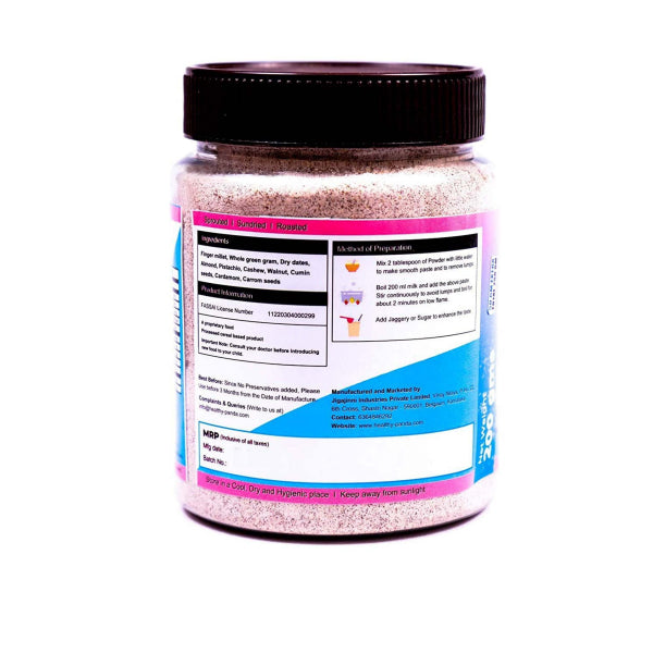 Healthy Panda : Ragi Dry Fruit Porridge / Cereal Mix