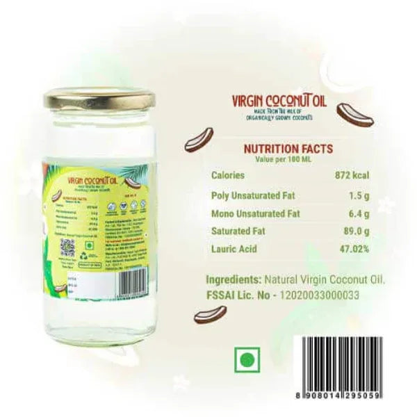 Neo Sanjivani Virgin Coconut Oil For Hair, Skin & Face - 400ml - Orgoshops