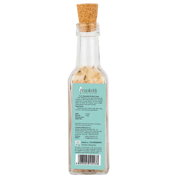 Praakritik Lemon Grass Bath Salt-120g