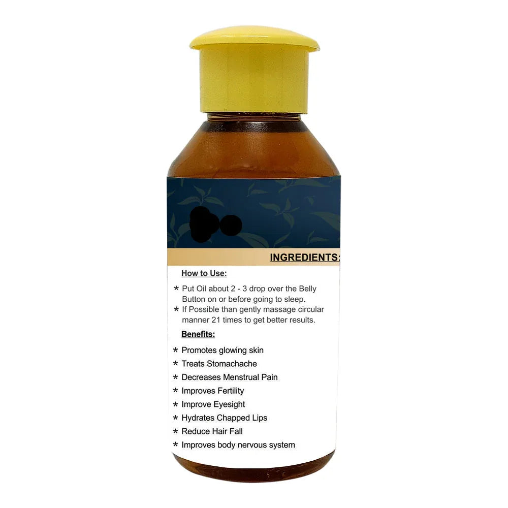 Veena Belly Button Oil - 60ml - Orgoshops