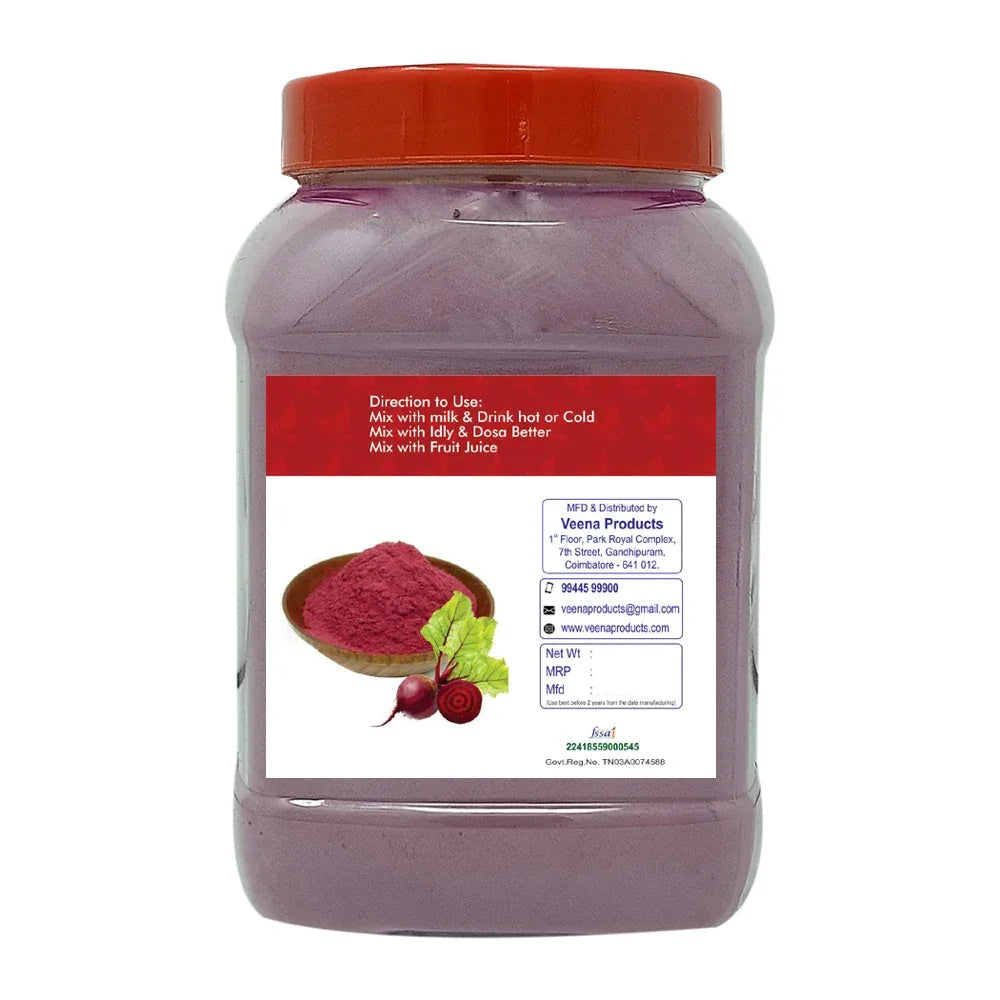 Veena : Products Beetroot Powder - 500 g - Orgoshops