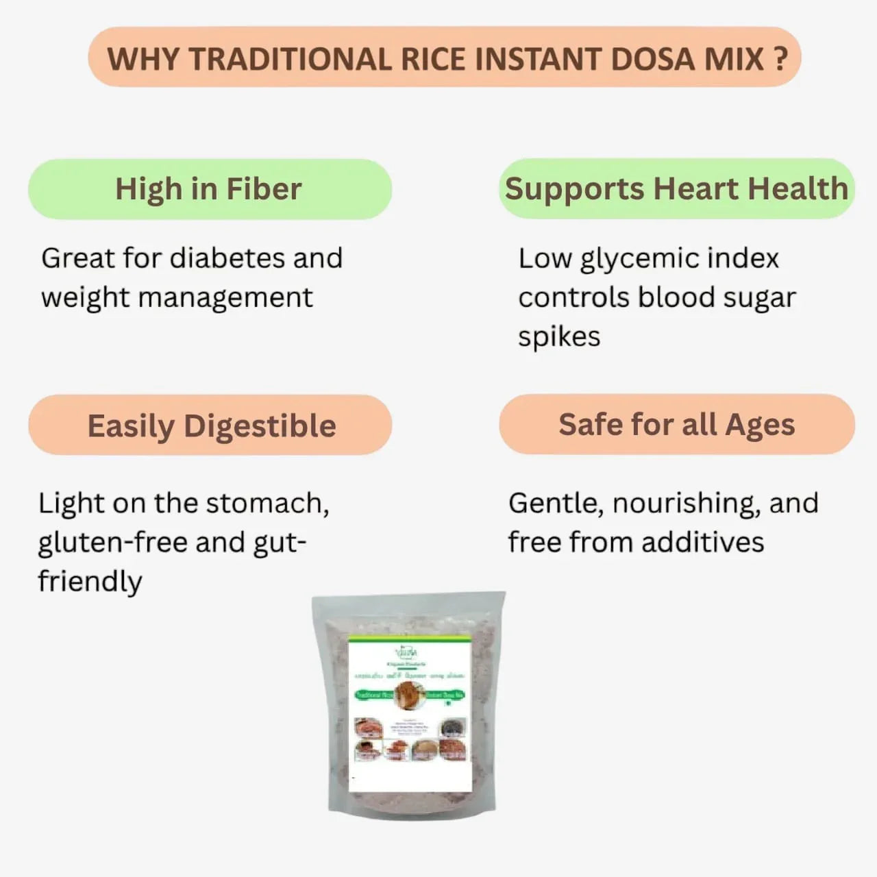 Benefits of Instant dosai mix