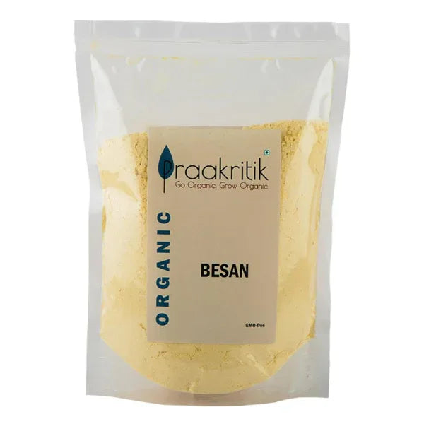 Praakritik Organic Besan-500g - Orgoshops