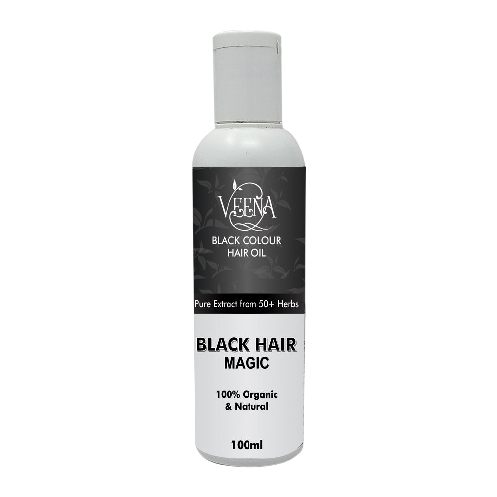 Veena Black Magic Hair Oil - 100ml (Pack of 2)