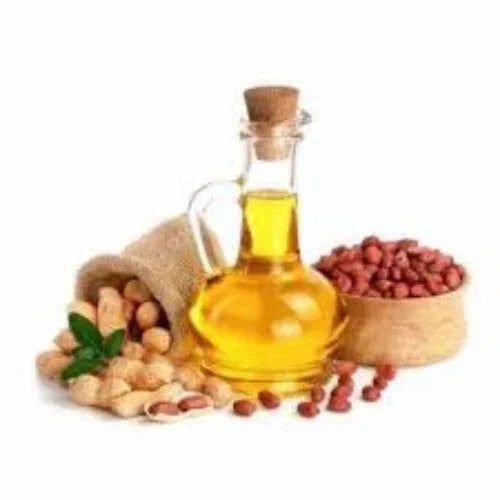 Dheash Organic : Wood Cold Pressed Groundnut Oil - 1 kg - Orgoshops