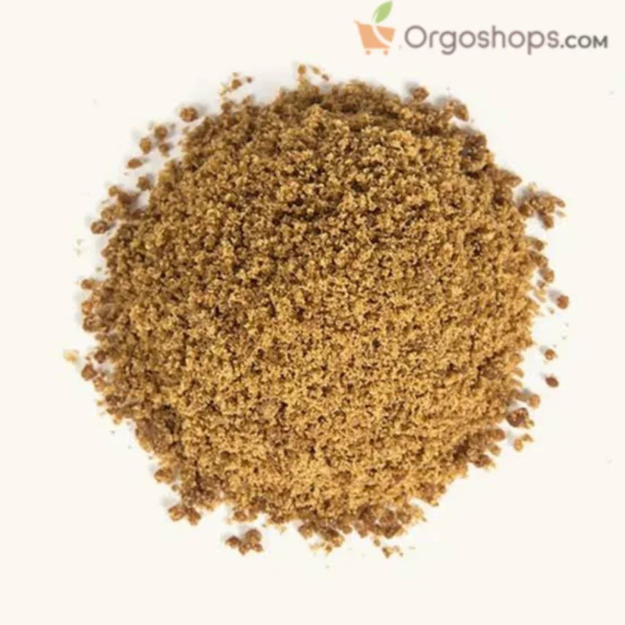 Natural Palm Jaggery Powder / Jaggery Powder / Nattu Sakkarai / Sakkarai - 250g (Thanjai Organics) - Orgoshops