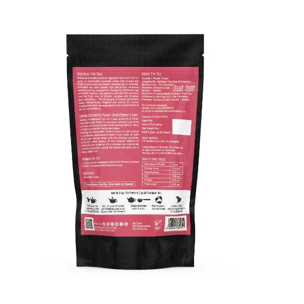 Calming Chamomile Flower Decaf Chinese Tisane | Cold & Hot Brew | Makes 25 Cups - Orgoshops