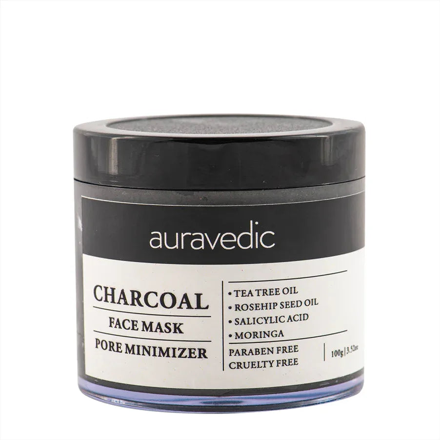 Auravedic Charcoal Face Mask 100g - Orgoshops