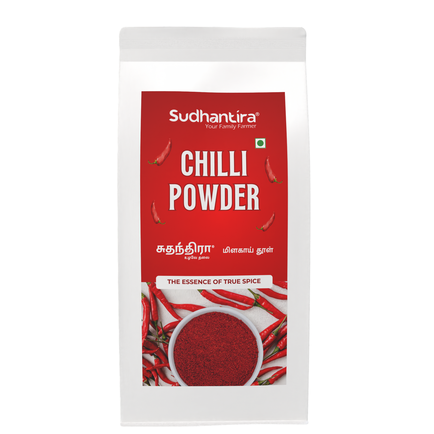 Sudhantira Organic Chilli Powder - 500g
