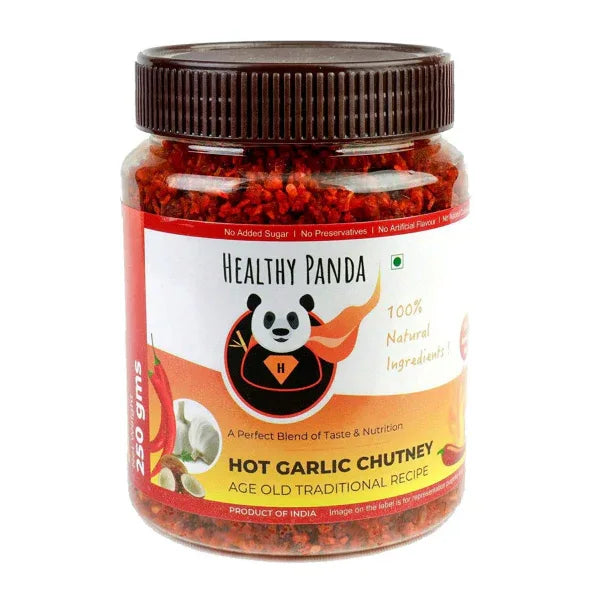 Combo Pack Of Peanut Chutney Powder and Hot Garlic Chutney – 250 g (125g Pack of 2) - Orgoshops