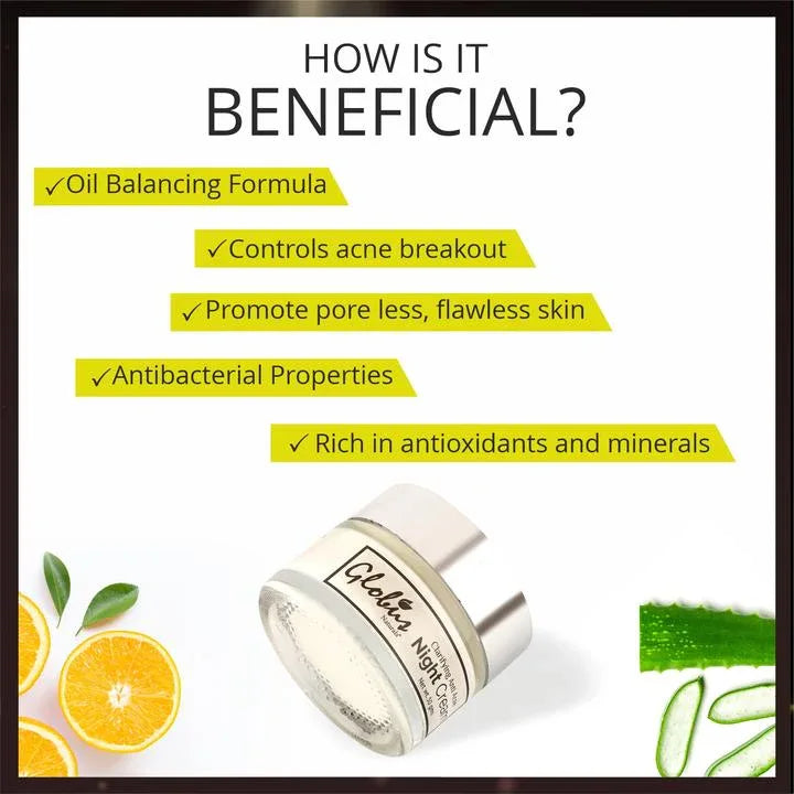 Clarifying Anti Acne Night Cream 50gms - Orgoshops