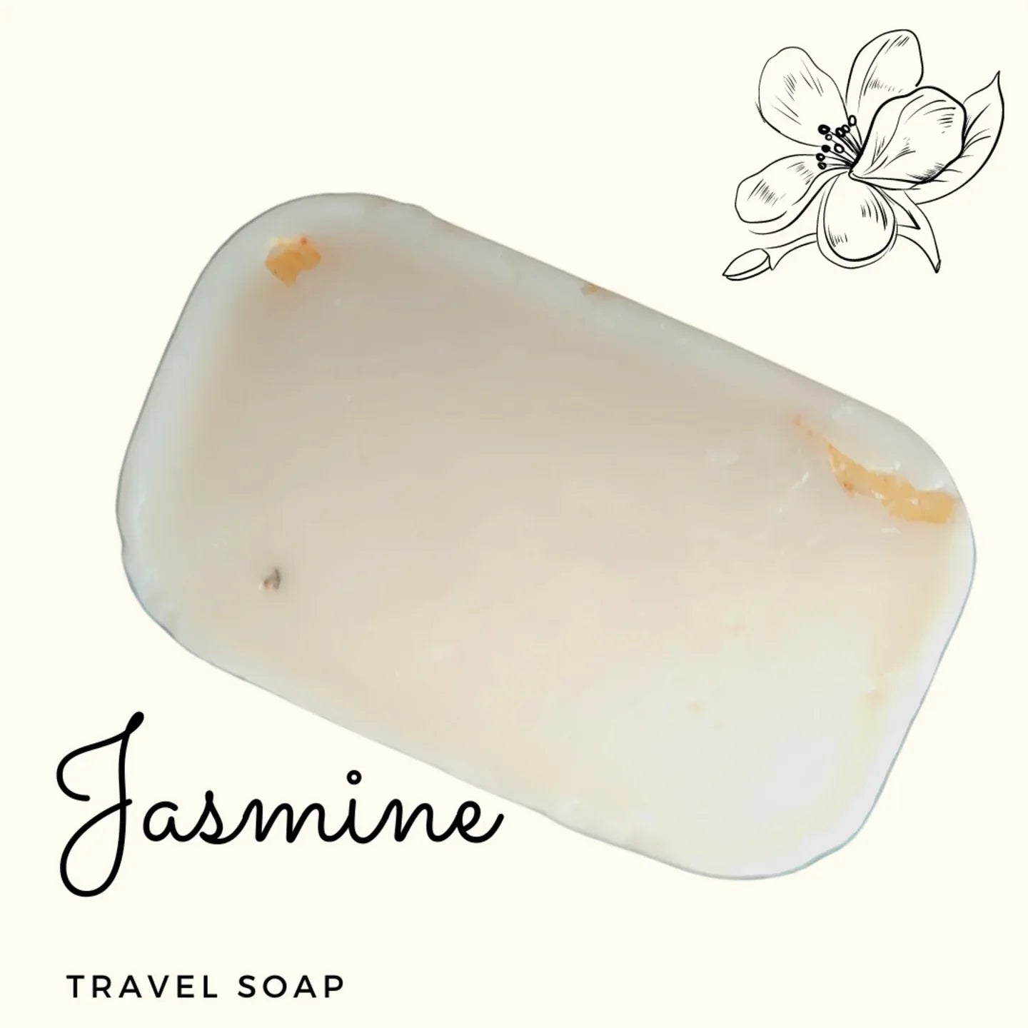 Fuschia - Jasmine Natural Handmade Glycerine Soap ( 20 g, Pack of 3 ) - Orgoshops