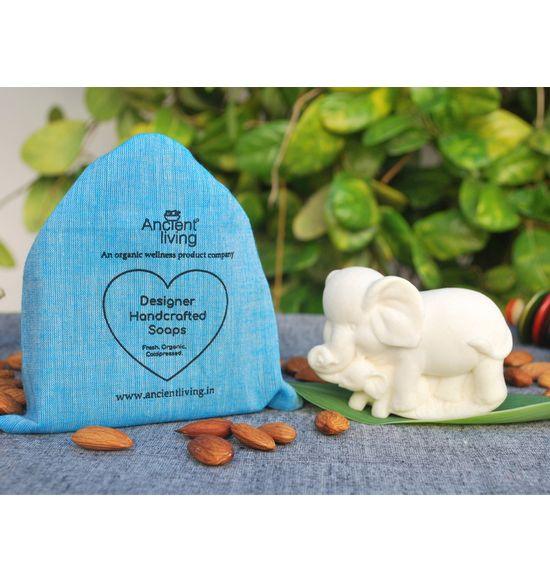 Ancient Living Handmade Elephant soap 8N - Orgoshops