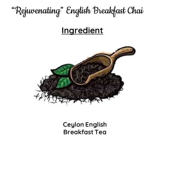 Rejuvenating English Breakfast Chai | Cold & Hot Brew | (100 gm) Makes 40 Cups - Orgoshops