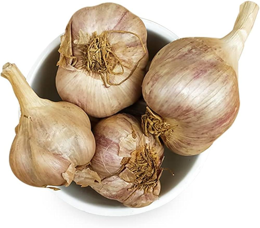 Thaiman Organic Original Kodaikanal Hill Garlic / Malai Poondu / Poondu / Garlic - 1 kg - Orgoshops