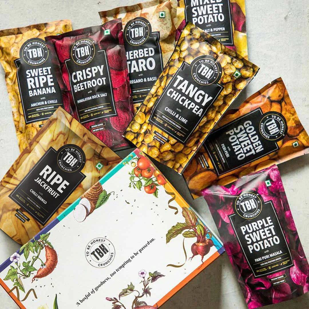 To Be Honest Gift Box - Handpicked 8 packs 665g - Orgoshops