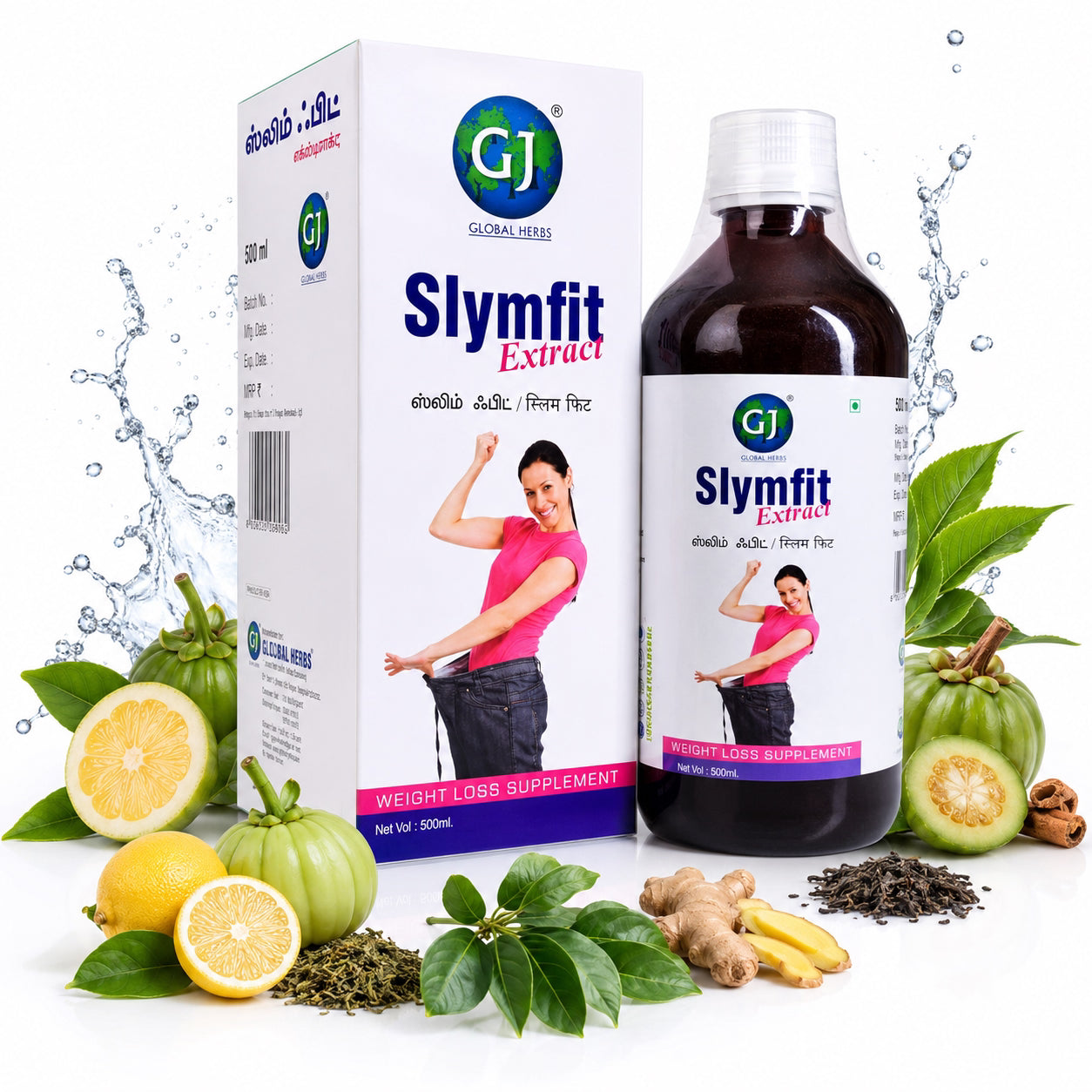 Gj Global Slim Fit Juice - 500 ml