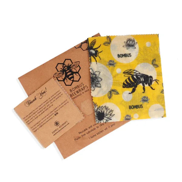 Honeycomb Beeswax Foodwrap- Full Kitchen Set - Orgoshops