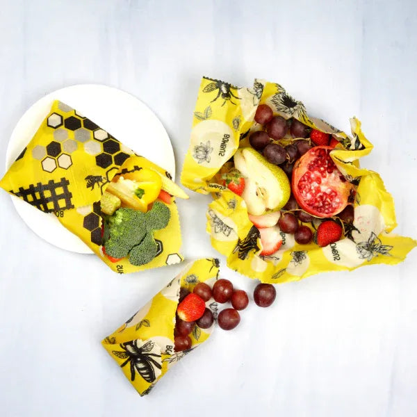 Honeycomb Beeswax Foodwrap- Full Kitchen Set - Orgoshops