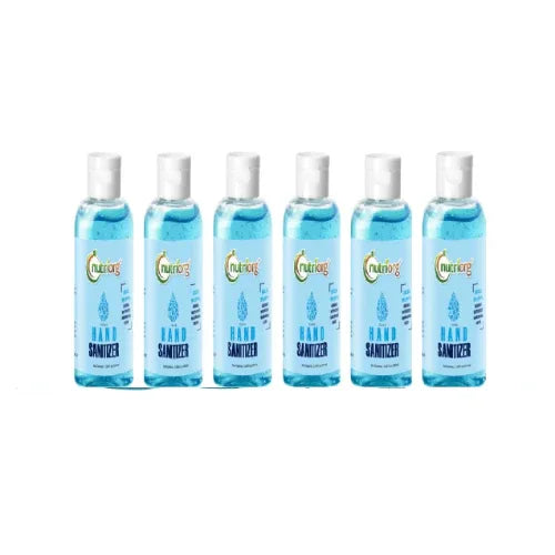 Nutriorg Elovra Liquid Hand Sanitizer - 100 ml ( Pack of 6 ) - Orgoshops