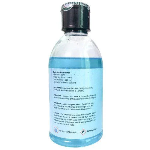 Nutriorg Elovr Liquid Hand Sanitizer - 250ml ( Pack of 2 ) - Orgoshops