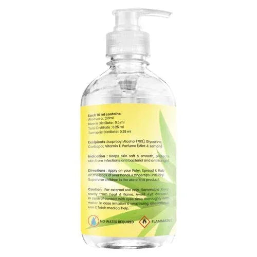 Nutriorg Elovra Gel Hand Sanitizer - 250ml ( Pack of 2 ) - Orgoshops