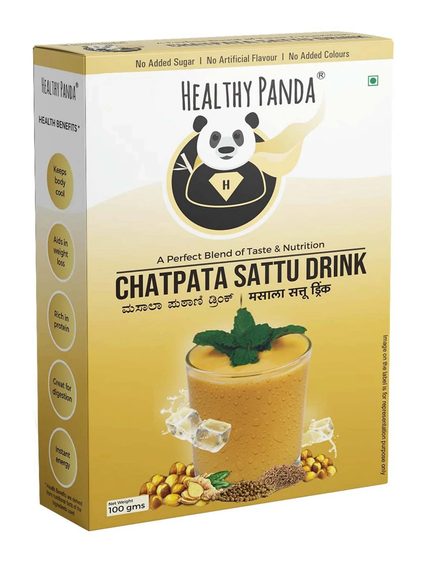 Healthy Panda : Chatpata Sattu Drink - Orgoshops