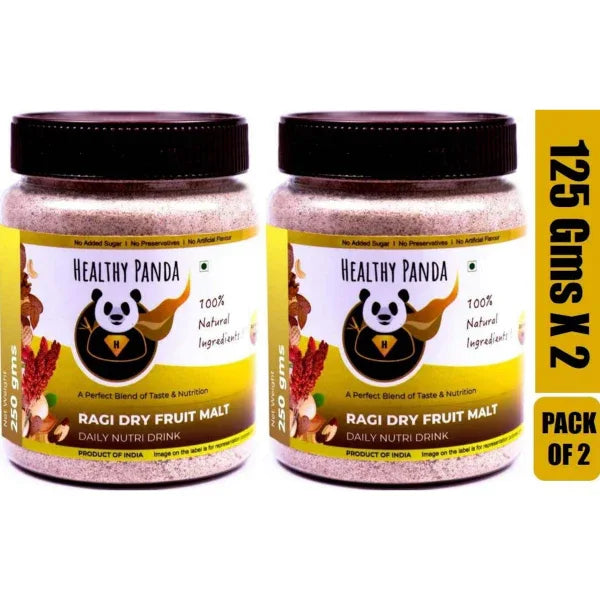Healthy Panda : Ragi Dry Fruit Malt - Orgoshops