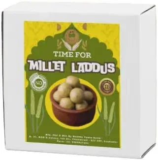 Kalpavirutcham Millet Laddus | Healthy Traditional Sweet | No Preservatives | Made with Country Sugar & Ghee | 100% Natural - 250g Roasted Channa - Orgoshops